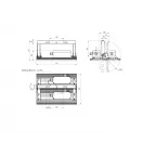 Комплект двойной Светильник Unit Ex 110/13000 K10 3K лира