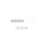 Болт шестигранный М8х20 TDZ (100 шт) | b6grm8x20-TDZ | EKF