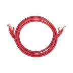                  Патч-корд U/UTP CAT 6, RJ45-RJ45, 26AWG, LSZH, красный, 1.5м,
               