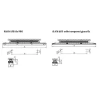 Светильник светодиодный взрывозащищенный SLICK.PRS LED 50 EM with driver box Ex 5000K | 1631002790 | Световые Технологии
