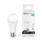 Лампа светодиодная LED 20 Вт 1600 лм 4100К А60 груша нейтральный E27 AC 220В Elementary Gauss