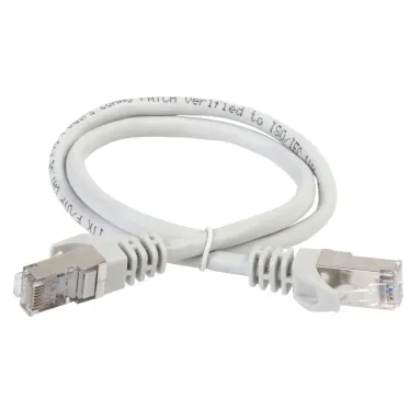 Патч-корд категория 5е FTP 1.5м LSZH серый