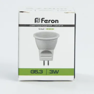 Лампа светодиодная LED 3вт 230в G5.3 MR11 белый