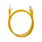 Патч-корд U/UTP, CAT 5e, RJ45-RJ45, 26AWG, LSZH, желтый, 1м,