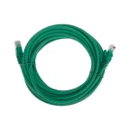 Патч-корд U/UTP CAT 6, RJ45-RJ45, 26AWG, LSZH, зеленый, 5м,