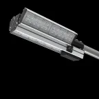 Светильник светодиодный для охранного периметра Cerberus 150 Вт консольный 4000 К IP67 NEMA RAL9005 черный