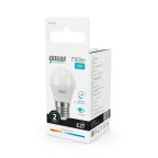 Лампа светодиодная LED 10 Вт 730 лм 4100К шар P45 нейтральный E27 AC 220В Elementary Gauss