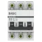 Выключатель нагрузки модульный ВН-29 3P 40А EKF Basic | SL29-3-40-bas | EKF