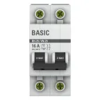 Выключатель нагрузки модульный ВН-29 2P 16А EKF Basic | SL29-2-16-bas | EKF