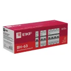 Выключатель нагрузки модульный ВН-63, 2P 63А EKF PROxima | SL63-2-63-pro | EKF