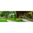 Светильник светодиодный Meduza Park 100/13000 Д прозрачный 4K