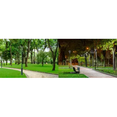 Светильник светодиодный Meduza Park 100/13000 Д прозрачный 4K