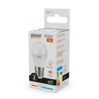 Лампа светодиодная LED 12 Вт 880 лм 3000К шар P45 теплый E27 AC 220В Elementary Gauss