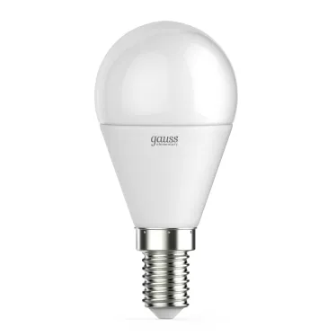 Лампа светодиодная LED 12 Вт 920 лм 4100К шар P45 нейтральный E14 AC 220В Elementary Gauss
