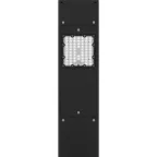 Светильник с опорой POKER LED 55W DW 730 RAL900 5 L-SHAPE 6M (в комплекте ЗДФ)