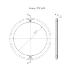 Кольцо уплотнительное для двустенной трубы d63 мм (12шт/720шт уп/кор)