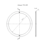 Кольцо уплотнительное для двустенной трубы d90 мм (8шт/480шт уп/кор)
