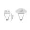 Лампа светодиодная LED 7 Вт 630 лм 4100К софит MR16 нейтральный GU10 AC 220В Black Gauss