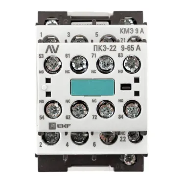 Комплект КМЭ 9А 1NC 400В АС с дополнительными контактами 2НО+2НЗ EKF AVERES