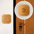 Звонок  ЭРА BIONIC Bright wood беспроводной | Б0018089 | ЭРА