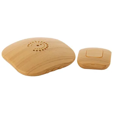 Звонок  ЭРА BIONIC Bright wood беспроводной | Б0018089 | ЭРА