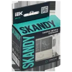 SKANDY Кнопка звонка с индикацией для отелей 10А SK-V17B бежевый IEK