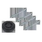 Корпус КП101-Р для кнопок 1 место белый IEK