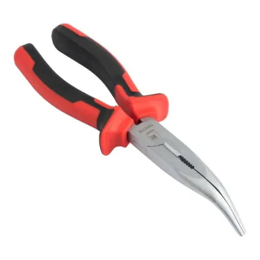 Длинногубцы изогнутые Master 200 мм EKF Basic|dgi-200-mas|EKF