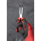 Длинногубцы изогнутые Master 200 мм EKF Basic|dgi-200-mas|EKF