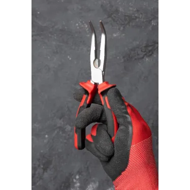 Длинногубцы изогнутые Master 200 мм EKF Basic|dgi-200-mas|EKF