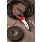 Длинногубцы изогнутые Master 200 мм EKF Basic|dgi-200-mas|EKF