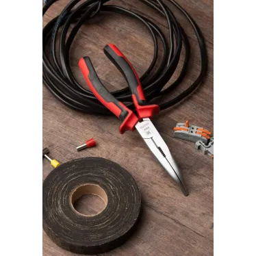 Длинногубцы изогнутые Master 200 мм EKF Basic|dgi-200-mas|EKF