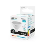 Лампа светодиодная LED 7 Вт 550 лм 4100К софит MR16 нейтральный GU5.3 AC 220В Elementary Gauss