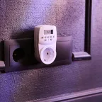 Таймер электронный с розеткой, 220В. 24ч. 1600Вт. Энергонезависимая память. UST-E20 WHITE