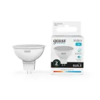 Лампа светодиодная LED 7 Вт 550 лм 4100К софит MR16 нейтральный GU5.3 AC 220В Elementary Gauss