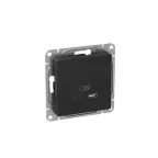 Эпика Механизм розетки USB-С быстрая черный EKF