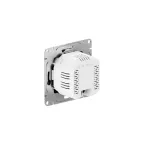 Механизм розетки USB-A+С, чёрный Эпика EKF