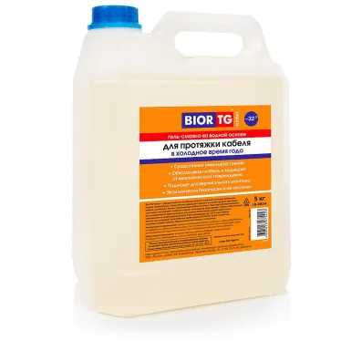Смазка BiorTG winter, для монтажных работ в холодное время года, 5 кг