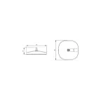 Светильник светодиодный SKYLINE LED/UP 60W DS1 740 RAL9006 | 1707000280 | Световые Технологии