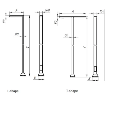 Светильник светодиодный ДТУ POKER LED 35 (W) L-SHAPE 4M 3000K (в комплекте ЗДФ) | 1739000030 | Световые Технологии