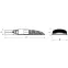 Светильник светодиодный FREGAT LED 35W DW 750 RAL9006 | 1426000320 | Световые Технологии