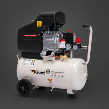 Компрессор воздушный масляный KR-1500/24, 1500Вт, 230 л/мин, 24 л