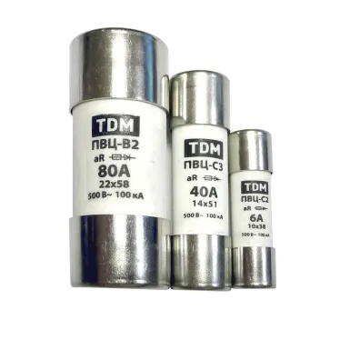 Вставка плавкая ПВЦ-С2 10х38 4А | SQ0729-0004 | TDM
