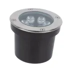 ULU-B11A-6W/RGB IP67 GREY Светильник светодиодный уличный. Архитектурный встраиваемый. RGB свет. Корпус серый. TM .