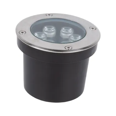 ULU-B11A-6W/RGB IP67 GREY Светильник светодиодный уличный. Архитектурный встраиваемый. RGB свет. Корпус серый. TM .