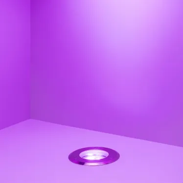 Светильник ART-GROUND-COLOR-TURN-R115-9W RGB (SL, 25 deg, 24V) (arlight, IP67 Металл, 3 года) | 024961 | Arlight