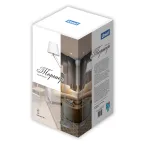 Торшер UML-T500 E27 SILVER/WHITE напольный под лампу Е27 60W с регулировкой наклона Серебристый/Белый ТМ