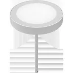 Светильник STANDSOL LED 65 (600) WH 4000K up/down