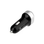 Автозарядка в прикуриватель АЗУ USB-A+USB-C, 3.1 A черная, REXANT