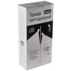 Торшер UЛм-T600 2х6W/4500K/DIM BLACK напольный светодиодный 2х6W Сенсорный выключатель Диммер черный